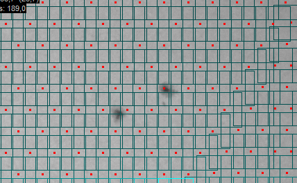 Array of automatically arranged anchors