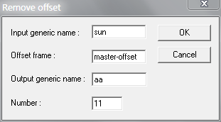 IRIS: Remove offset window -- removes the offset from a sequence of images